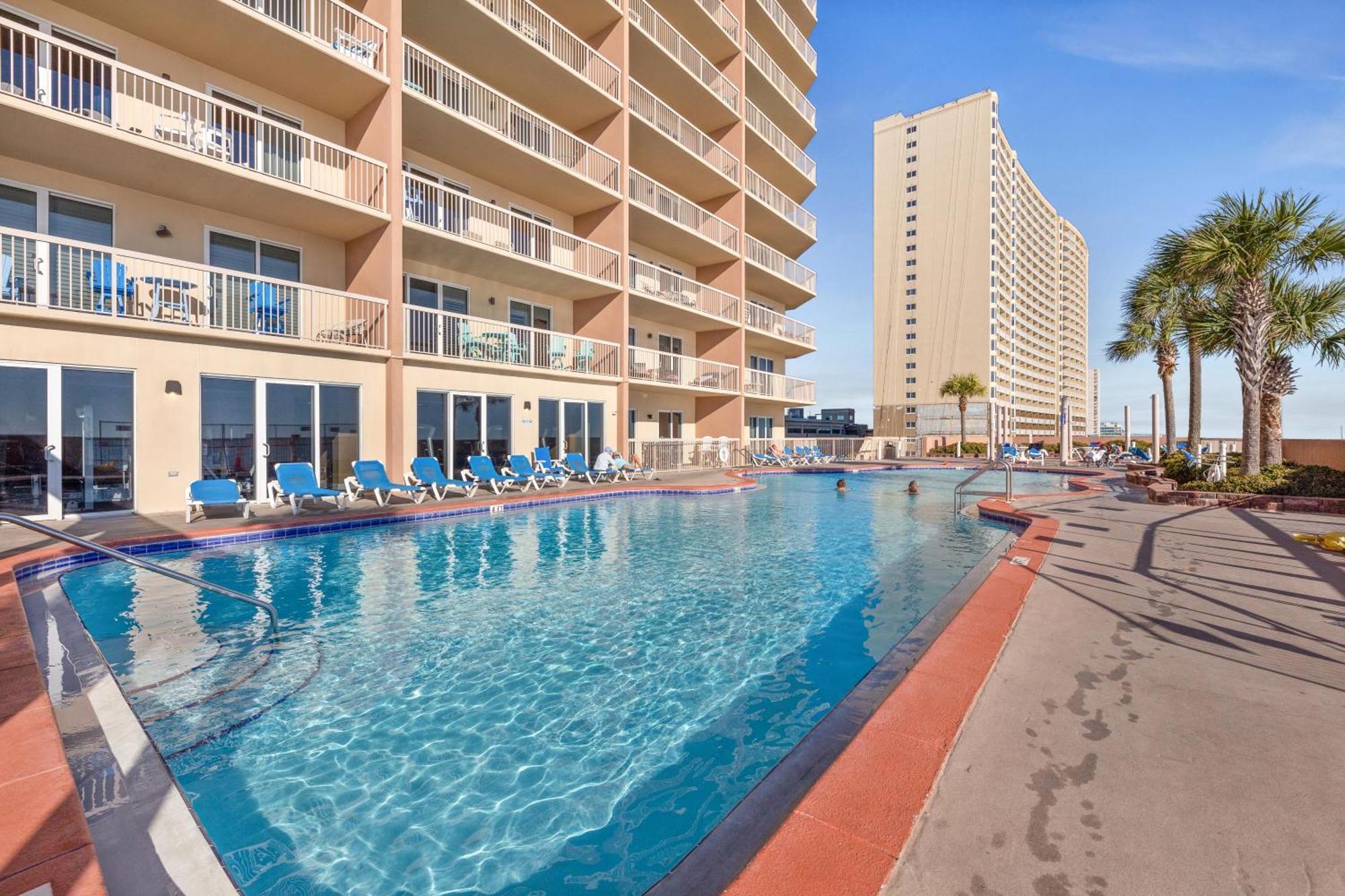 Gulf Front Master Bedroom! 2 Pools & Hot Tubs! Sleeps 8! Panama City Beach Extérieur photo