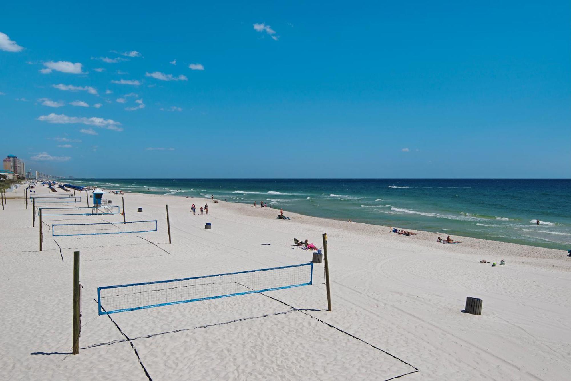 Gulf Front Master Bedroom! 2 Pools & Hot Tubs! Sleeps 8! Panama City Beach Extérieur photo